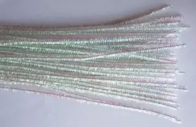 Produktbild von Weiße Basteldrähte, 30 cm, 40 Stück – Brewis