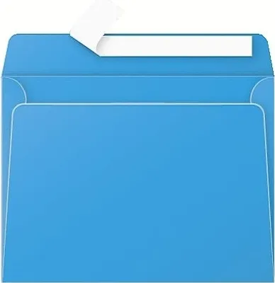 Produktbild von Clairefontaine Umschlag Pollen 162x229 120g karbikblau
