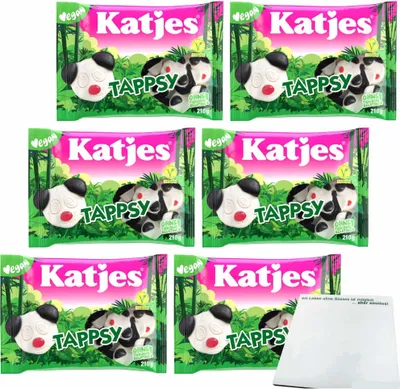 Produktbild von Katjes Tappsy 6er Pack (6x210g Packung) + usy Block