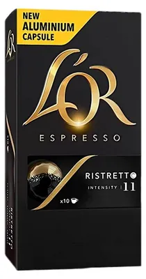 Image de L'Or Espresso Ristretto | 10 capsules Nespresso® comp. Nespresso® comp