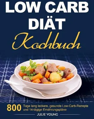 Produktbild von Low Carb Diät Kochbuch