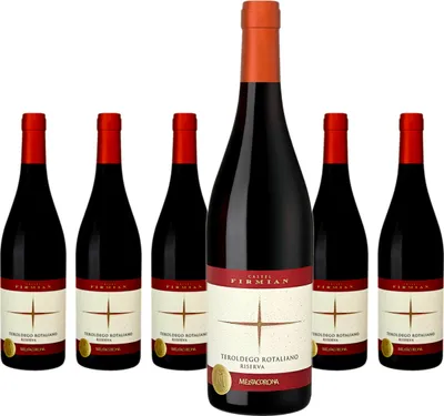 Produktbild von 6 x Mezzacorona Castel Firmian Riserva Teroldego Rotaliano