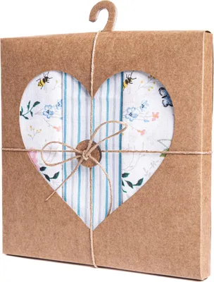 Produktbild von Moraj | Küchentuch Set - 40x70 Cm - Blumenmuster - Elegantes Design - Geschenkverpackung