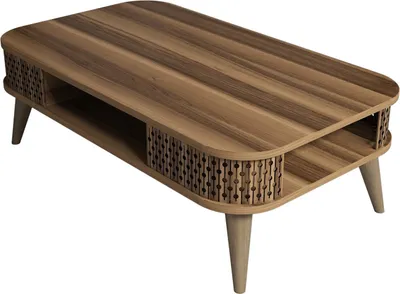 Produktbild von Skye Decor, Eylül - Walnut, Couchtische, Nussbaum, 105 x 34,6 x 60 cm
