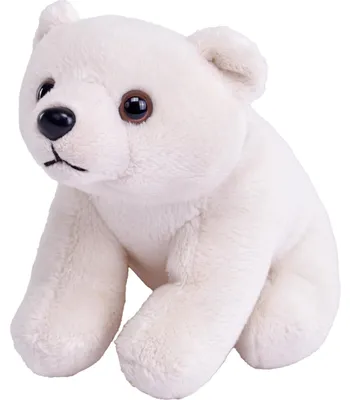 Produktbild von Wild Republic Pluschtier Eisbar - weis - 13 cm