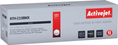 Produktbild von Activejet ATH-219BNX Toner für HP Drucker  Ersatz HP 219X W2190X; Supreme; 3200 Seiten; schwarz  mit Chip