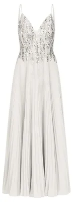 Productafbeelding van APART Fashion: Elegante damesavondjurk, versierd met kant en chiffon, mouwloos