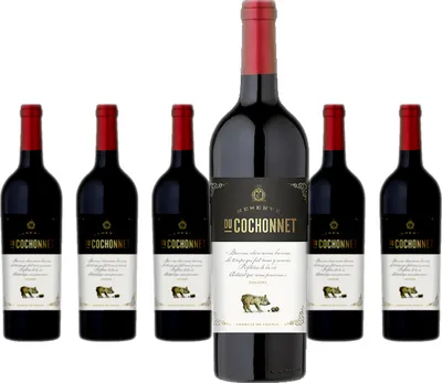 Produktbild von 6 x Les Vignerons de la Vicomté Réserve du Cochonnet Rouge