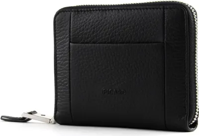 Image de PICARD Cuir porte-monnaie Pure 1 Wallet Black noir