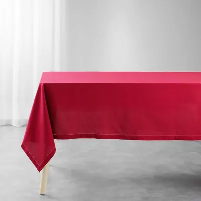 Image de Nappes - Douceur d'Intérieur - CHARLINE - Coton - 140x240 cm - rouge