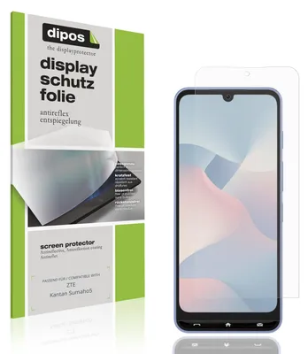 Produktbild von 4x Schutzfolie für ZTE Kantan Sumaho5 matt Displayschutzfolie Folie Display Schutz dipos