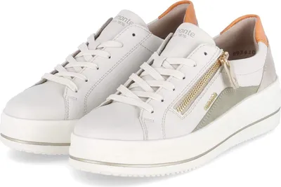 Zdjęcie produktu dla Remonte damskie sznurowane buty / niskie buty off-white skóra i syntetykRozmiar:43