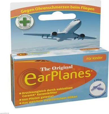 Produktbild von EarPlanes Child/Kind, 2 St. Ohrstöpsel