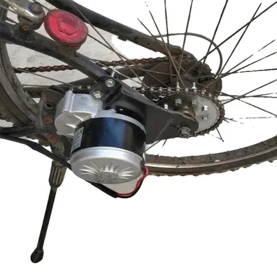 Obrázek produktu pro Sada pro přestavbu na elektrokolo, motor 350W, odolná konstrukce, černá barva