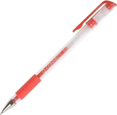 Zdjęcie produktu dla Długopis żelowy Q-Connect® KF21718 - ok. 0,7 mm, czerwony