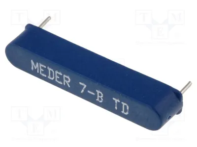 Zdjęcie produktu dla 1x Reed-Kontakt 3,3x4,2x19,78 mm MK06-7-B, przekaźnik reedowy, zakres: 10÷15 AT