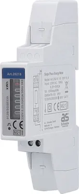 Immagine prodotto di misuratore di corrente alternata su guida DIN as-Schwabe conforme alle norme MID 230V monofase SDM120A 50Hz