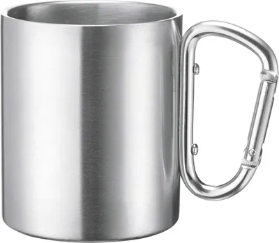 Produktbild von Westmark Edelstahltasse mit Karabinerhenkel, 300 ml, 61542270