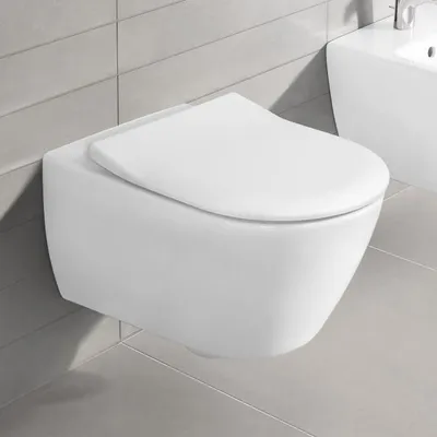Produktbild von Villeroy & Boch Subway 2.0 Tiefspül-WC spülrandlos, wandhängend, mit DirectFlush