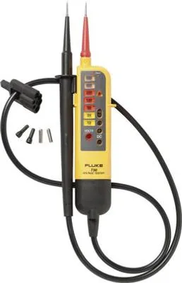 Produktbild von Fluke T90 Zweipoliger Spannungsprüfer CAT II 690 V, CAT III 600 V LED, Akustik