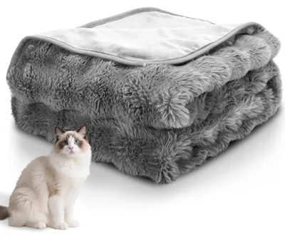 Imagen del producto de Manta para perros, impermeable, suave, de 100 x 80 cm, lavable, ideal para sofá y cama