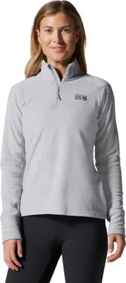 Produktbild von Mountain Hardwear Microchill™ 2.0 Fleece Mit Halbem Reißverschluss Grau XS Frau Grau XS
