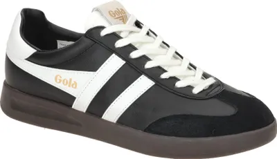 Image de Gola CYCLONE LEATHER Chaussures pour hommes - Baskets - Chaussures basses noires Loisirs NEUF