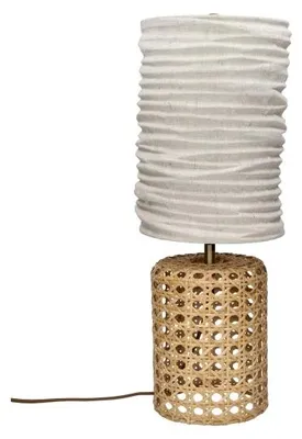 Image de Lampe de table Pomax Maestro, couleur naturelle, diamètre 20 cm, hauteur 54,5 cm