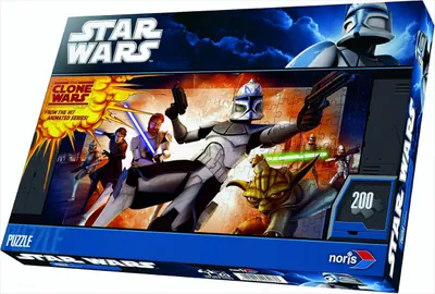 Produktbild von Star Wars-Clone Wars Puzzle 3. 200 Teile