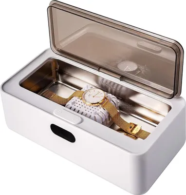 Produktbild von Ultraschallreiniger Ultraschallreinigungsgerät Ultraschallgerät 500ml Ultraschallbad Ultrasonic Cleaner 45.000 Hz für Brillen Schmuck Uhr
