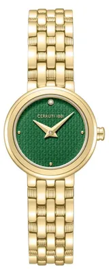 Image de Cerruti 1881 Montre LUSIA Gold Green