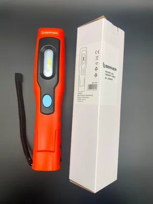 Produktbild von Berner Pocket LUX Bright Werkstatt Lampe Inspektionslampe USB-C