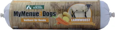 Produktbild von MyMenue4Dogs Hundefutter Lammwurst - 800 g