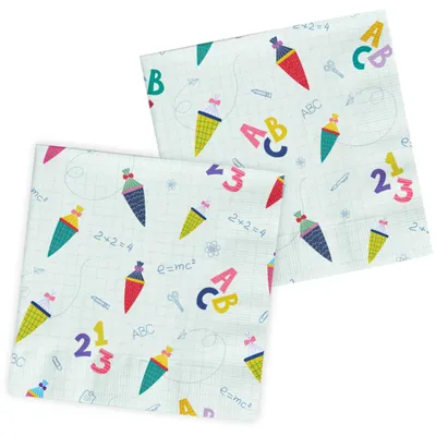Produktbild von Servietten Schulanfang 33x33cm - 20 Stück Folat, Dekoration, Party