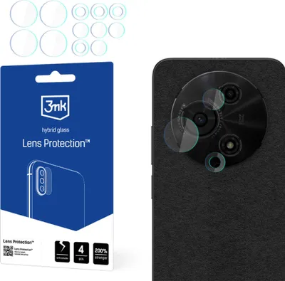 Produktbild von 3mk Hybridglas Lens Protection für TCL 605 / 60 SEKamera Objektiv Kameralinse  0,16mm 6H (4 Stück)