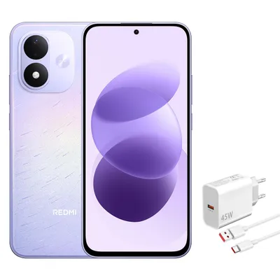 Zdjęcie produktu dla Xiaomi Redmi Note 17 5G smartfon 8 GB + 256 GB Fioletowy Bateria 6,99" 7500 mAh z ładowarką
