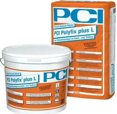 Produktbild von PCI Polyfix plus L 25kg grau
