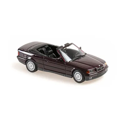 Produktbild von Maxichamps 940023331 BMW 3er Serie Cabriolet (E36) lila metallic 1993 Maßstab 1:43 Modellauto
