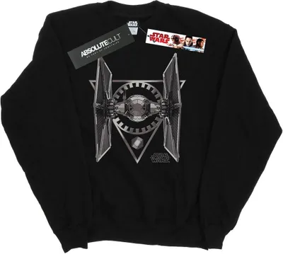 Produktbild von Star Wars - "The Last Jedi TIE Fighter" Sweatshirt für Herren BI46164 (S) (Schwarz)
