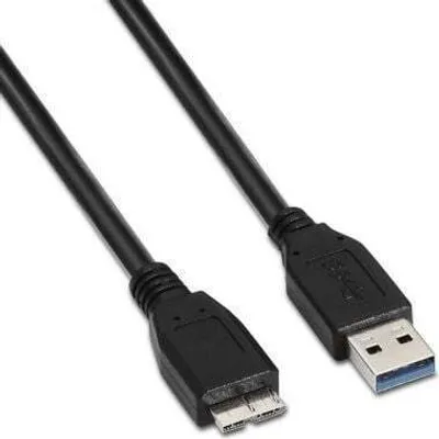 Imagen del producto de AISENS A105-0044, 2 metros, USB A, Micro-USB B, USB 3.2 Gen 1 (3.1 Gen 1), 5 Gbit/s, color