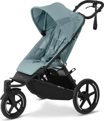 Produktbild von CYBEX Avi Spin, Betthimmel, All Terrain-Kinderwagen, Aufblasbare Räder, Faltbar, Hellblau, Schwarz