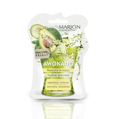 Produktbild von Marion - Fit & Fresh Face Mask Maseczka Do Twarzy Regeneracja I Nawil?enie Awokado 7,5ml