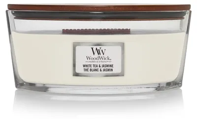 Zdjęcie produktu dla Świeca zapachowa WoodWick White Tea & Jasmine 453,6 g