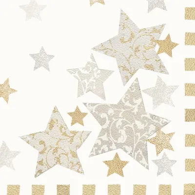 Zdjęcie produktu dla Papstar Servietten Stardust
