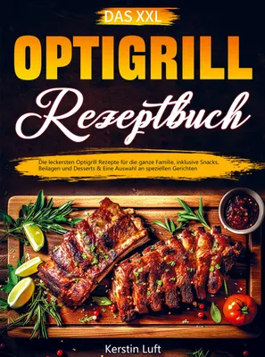 Produktbild von Das XXL Optigrill Rezeptbuch