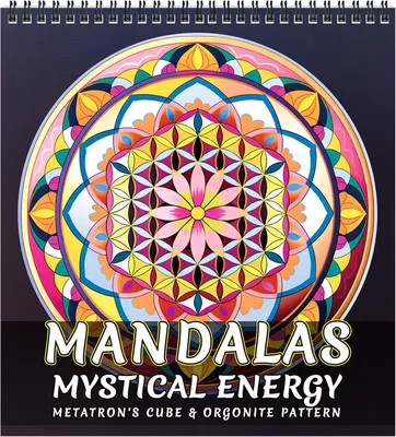 Productafbeelding van Groot kleurboek voor volwassenen, heilige geometrie, mandala-ontwerpen voor ontspanning, met de bloem des levens