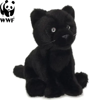 Produktbild von WWF plyšová hračka čierny panter (19 cm) realistická plyšová hračka