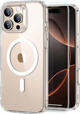 Produktbild von Esr Classic Hybrid Halolock Magsafe & gehärtetes Glas Iphone 16 Pro Max Klar