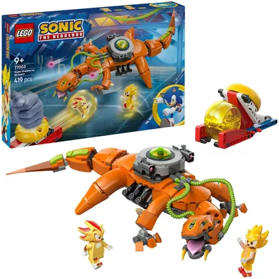 Obrázek produktu pro LEGO Super Shadow vs. Biolizard, Sada na stavění, 9 rok/roky, Plast, 419 kusů, 617 g