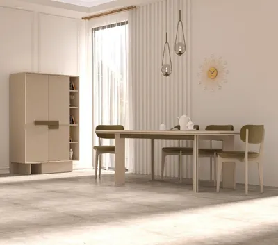 Obrázok produktu pre Elegantná súprava komody a jedálenského stola pre moderný interiér